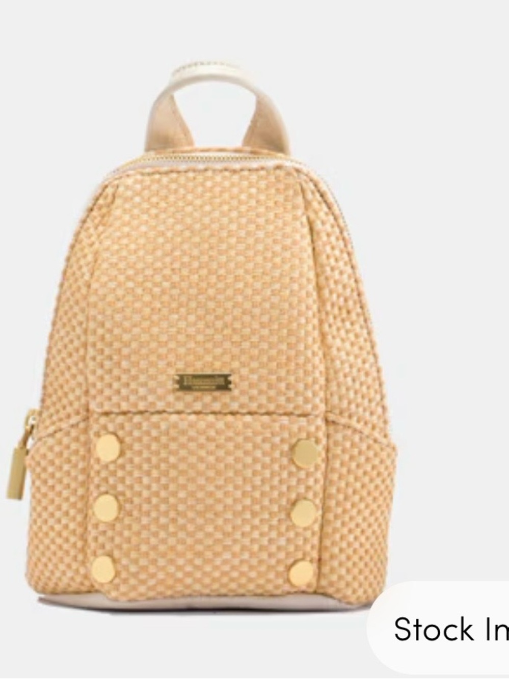 Hunter | Ricotta Raffia/Brushed Gold | Sml - Picture 5 of 6